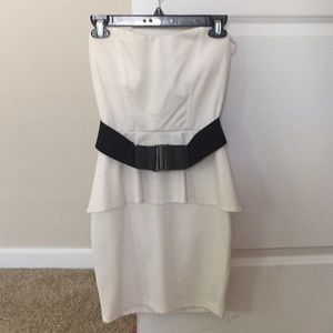 Strapless guess cocktail dress